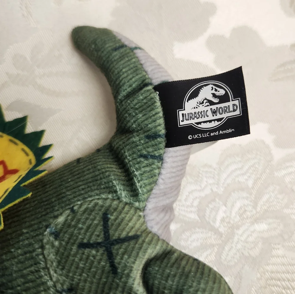 Jurassic World Lot Night Light 3D T REX Dinosaur Fleece Throw And Plush W/ Sound